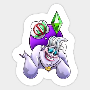 Ursula x Sims Sticker